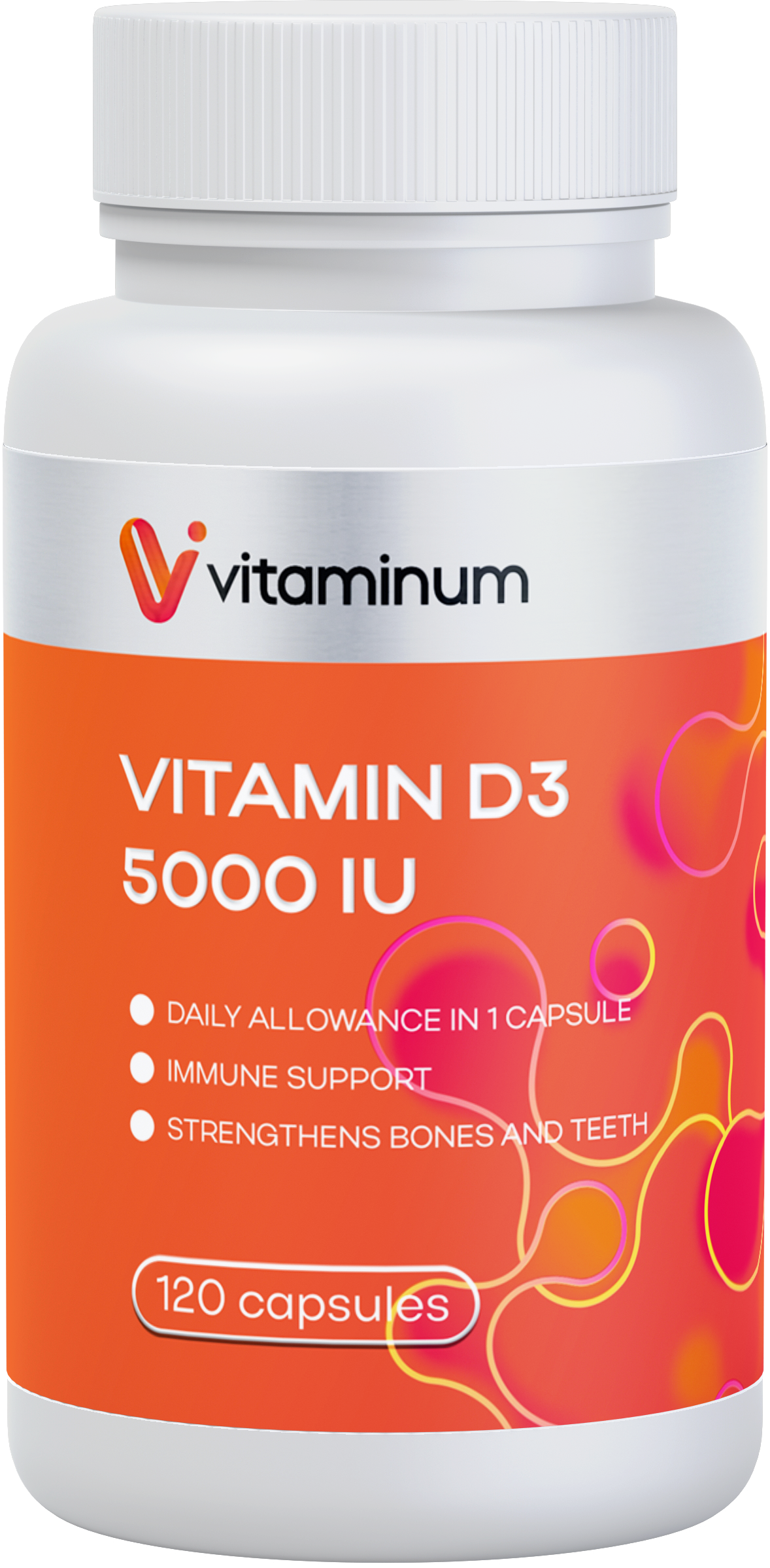  Vitaminum ВИТАМИН Д3 (5000 МЕ) 120 капсул 260 мг  в Красноуфимске